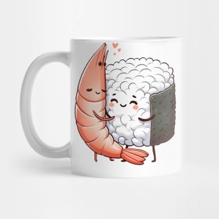 Sushi and Shrimp Hug Mug